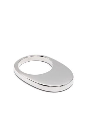 Coperni Swipe polished ring - Silver