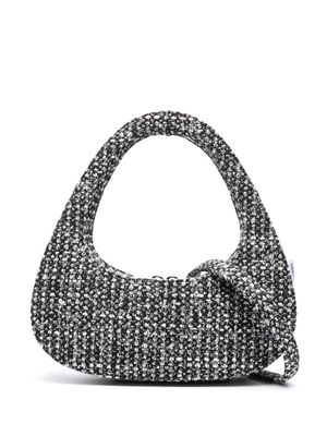 Coperni Swipe tweed tote bag - Black