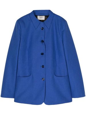 Coperni wool single-breasted blazer - Blue