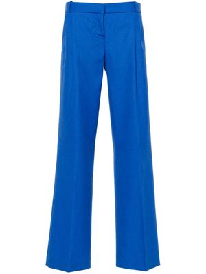 Coperni wool straight-leg trousers - Blue