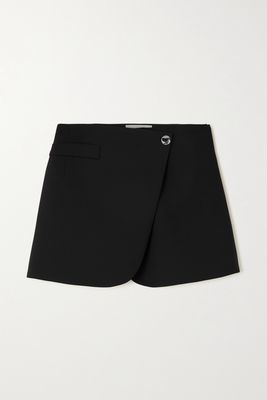 Coperni - Woven Mini Wrap Skirt - Black