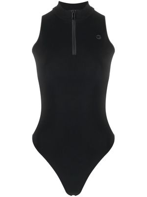 Coperni zip-up sleeveless bodysuit - Black