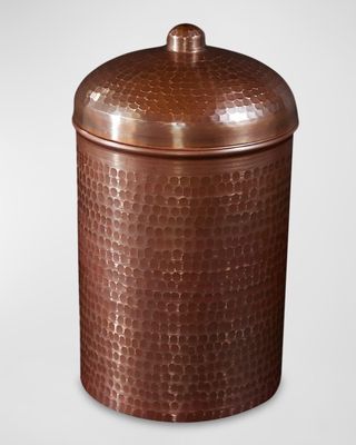 Copper Kitchen Canister - 2qts.