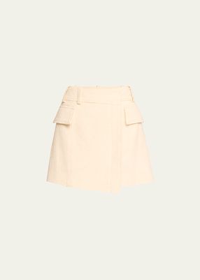 Cora Textured Mini Skirt
