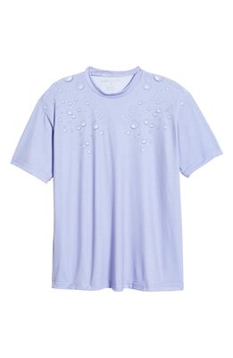 Coral Studios Men's Wet Drop Print T-Shirt in Lavender