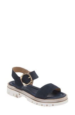 Cordani Alessia Sandal in Navy Suede