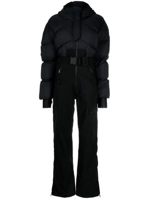 Cordova belted down ski suit - Black
