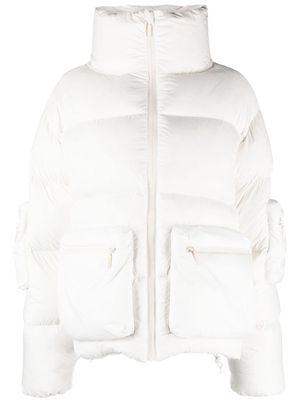Cordova Mogul quilted ski jacket - White
