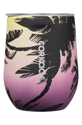 Corkcicle 12-Ounce Insulated Stemless Wine Tumbler in Miami Sunset