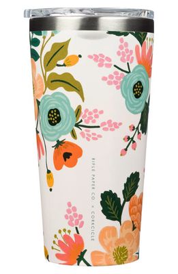 Corkcicle 16-Ounce Insulated Tumbler in Gloss Cream Lively