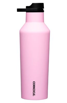 Corkcicle 32-Ounce Sport Canteen in Sun Soaked Pink
