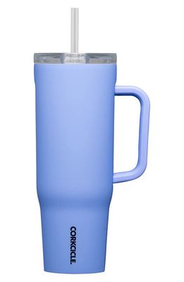 Corkcicle Cruiser 40-Ounce Insulated Tumbler with Handle in Periwinkle