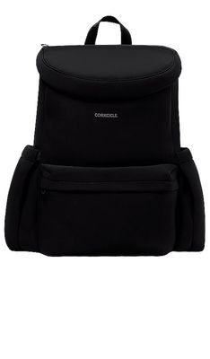 Corkcicle Lotus Backpack Cooler in Black.