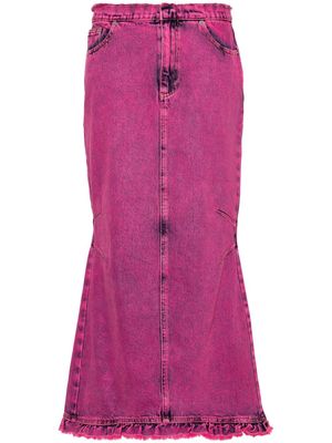 CORMIO Donna ruffle-trim skirt - Pink