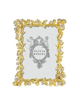 Cornelia Crystal Frame - Gold - Size 4 x 6 - Gold - Size 4 x 6