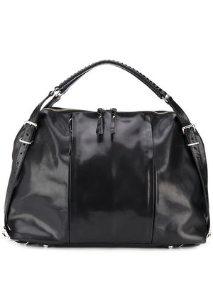 Cornelian Taurus By Daisuke Iwanaga zipped large holdall bag - Black