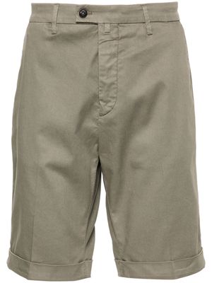 Corneliani cotton chino shorts - Grey