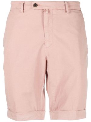Corneliani cotton-lyocell bermuda shorts - Neutrals