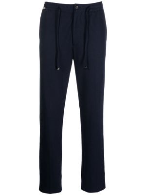 Corneliani drawstring tailored trousers - Blue