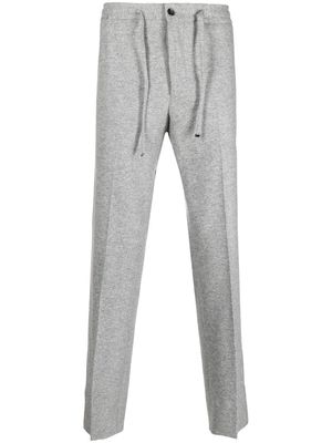 Corneliani drawstring track pants - Grey