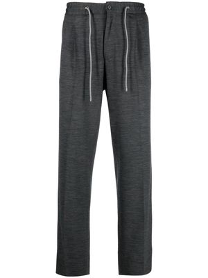 Corneliani drawstring-waist trousers - Grey