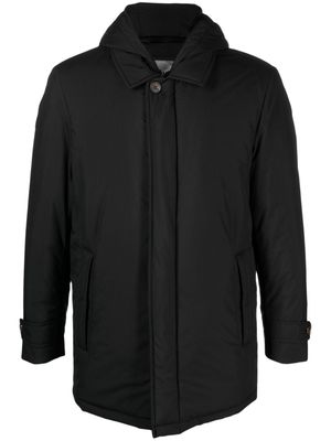 Corneliani layered padded jacket - Black
