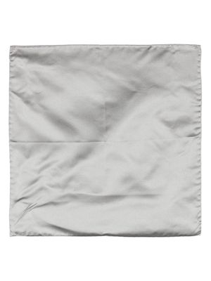 Corneliani silk satin handkerchief - Grey