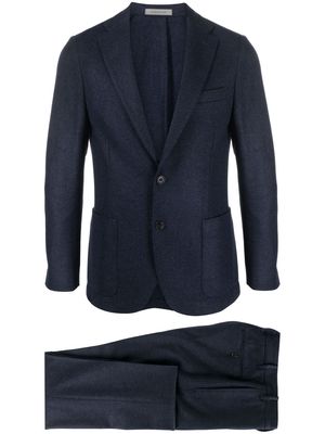 Corneliani single-breasted suit set - Blue