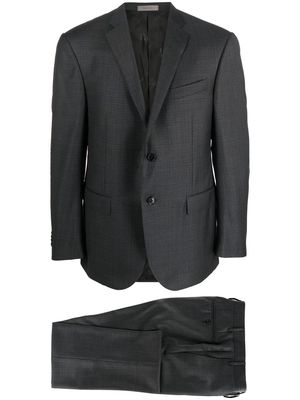 CORNELIANI single-breasted tailored suit - Grey