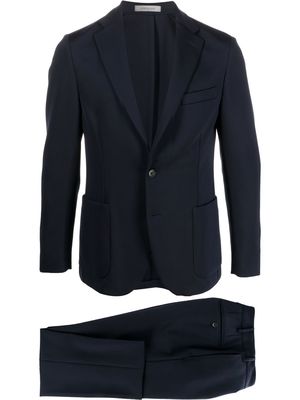 Corneliani single-breasted two-piece suit - Blue