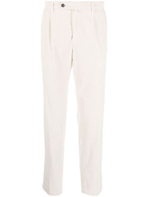 Corneliani straight-leg corduroy trousers - Neutrals