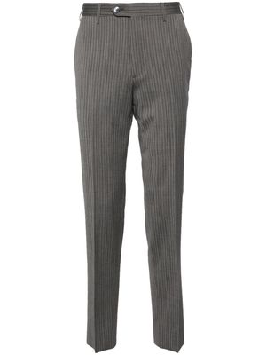 Corneliani striped tailored trousers - Grey