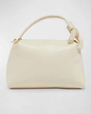 Corner Small Leather Top-Handle Bag