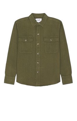 Corridor Kingston Shirt Jacket in Olive