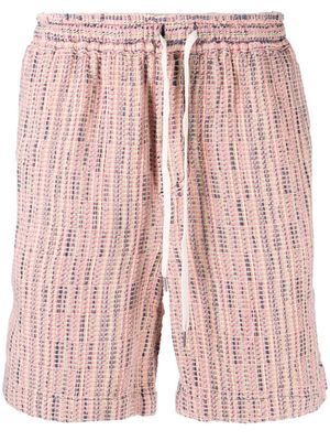 Corridor woven drawstring shorts - Pink