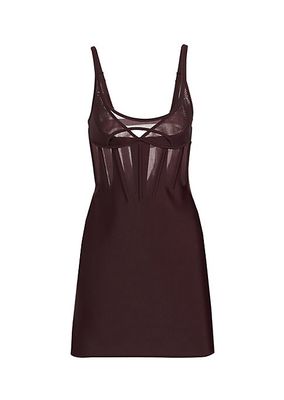 Corset Body-Con Minidress