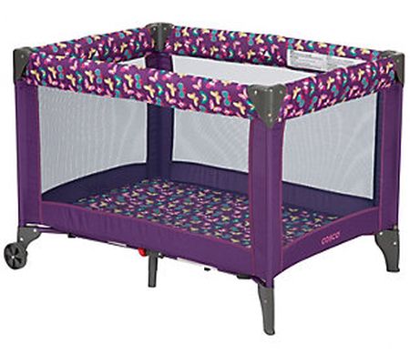 Cosco Funsport Portable Compact Baby Play Yard Butterfly Twirl