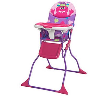 Cosco Simple Fold Deluxe High Chair Monster She lley
