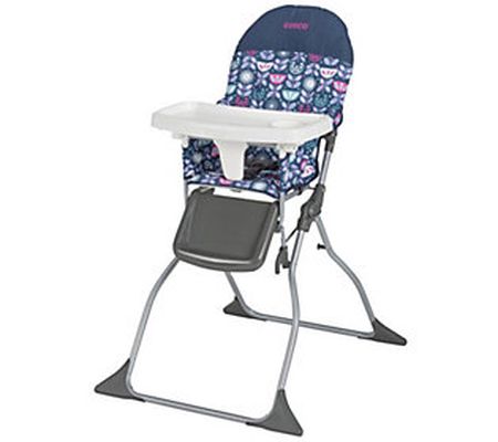 Cosco Simple Fold High Chair with Tray Poppy Fi eld
