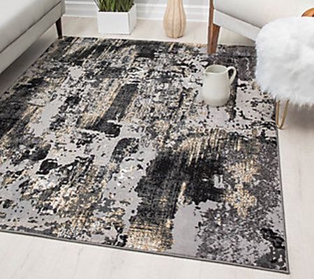 CosmoLiving Astor AD40 Transitional Abstract 5' x 7' Area Rug