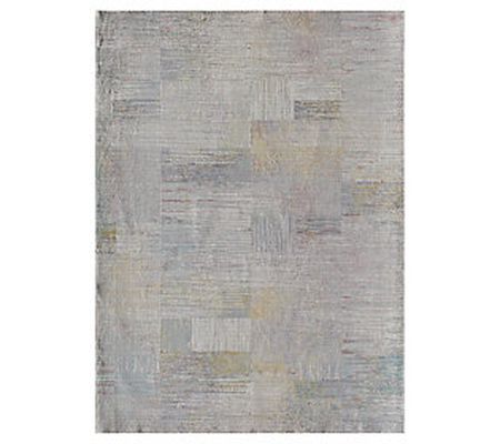 CosmoLiving Melyna MA15 Revere Pewter 5' x 7' A rea Rug