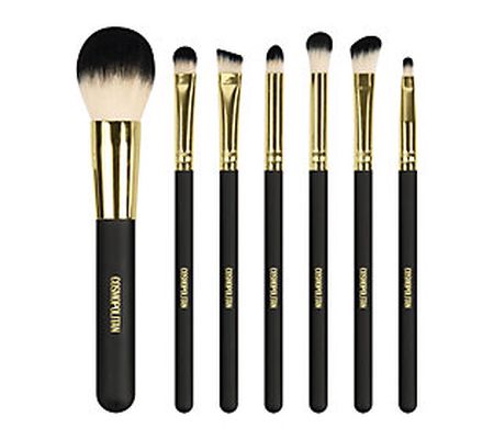 Cosmopolitan 7-Piece Makeup Brush Set