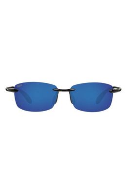 Costa Del Mar 60mm Polarized Sunglasses in Black