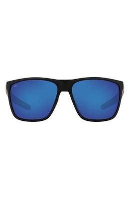 Costa Del Mar 62mm Square Sunglasses in Black Blue