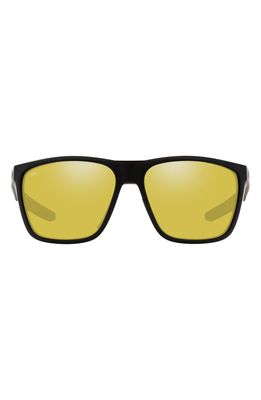 Costa Del Mar 62mm Square Sunglasses in Black Gold