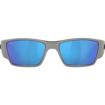 Costa Del Mar Corbina Pro 61mm Rectangular Sunglasses in Blue Mirror 