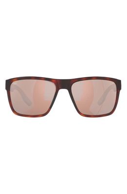 Costa Del Mar Paunch XL 59mm Square Sunglasses in Copper