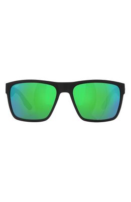 Costa Del Mar Paunch XL 59mm Square Sunglasses in Green