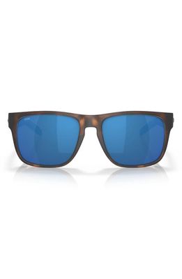 Costa Del Mar Spearo 56mm Polarized Square Sunglasses in Blue Grad