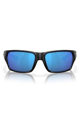 Costa Del Mar Tailfin 60mm Polarized Sunglasses in Matte Black